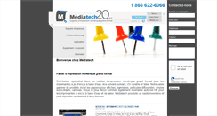 Desktop Screenshot of mediatech.ca