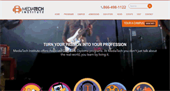 Desktop Screenshot of mediatech.edu