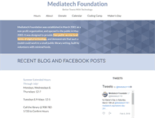Tablet Screenshot of mediatech.org